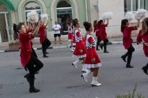 Мажоретки от Бяла Слатина в Оряхово